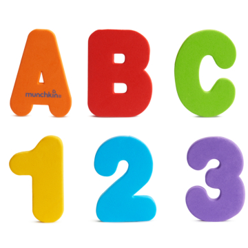 Learn Bathtime Letters & Numbers