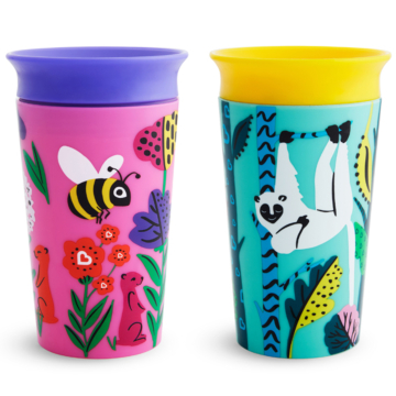  Miracle® 360° WildLove Sippy Cup - 9oz/266ml, 2 Pack