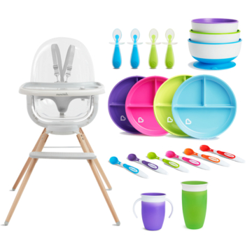 Cloud High Chair & Baby Weaning Bundle