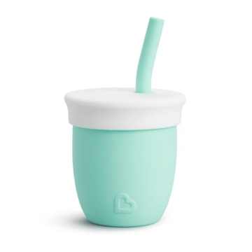 C’est Silicone! Training Cup with Straw, 4oz/118ml (6months+)