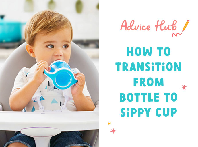 Find out How to Transition your Baby from Bottle to Sippy Cup